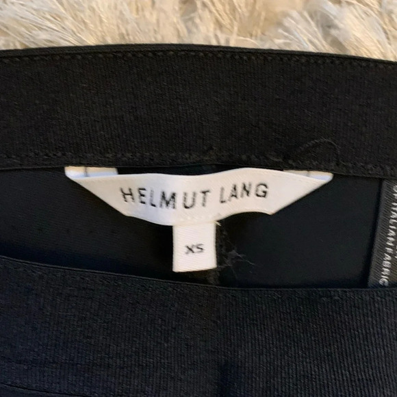 Helmut lang scuba neoprene  stretch black leggings streetwear edgy size XS - Picture 8 of 14